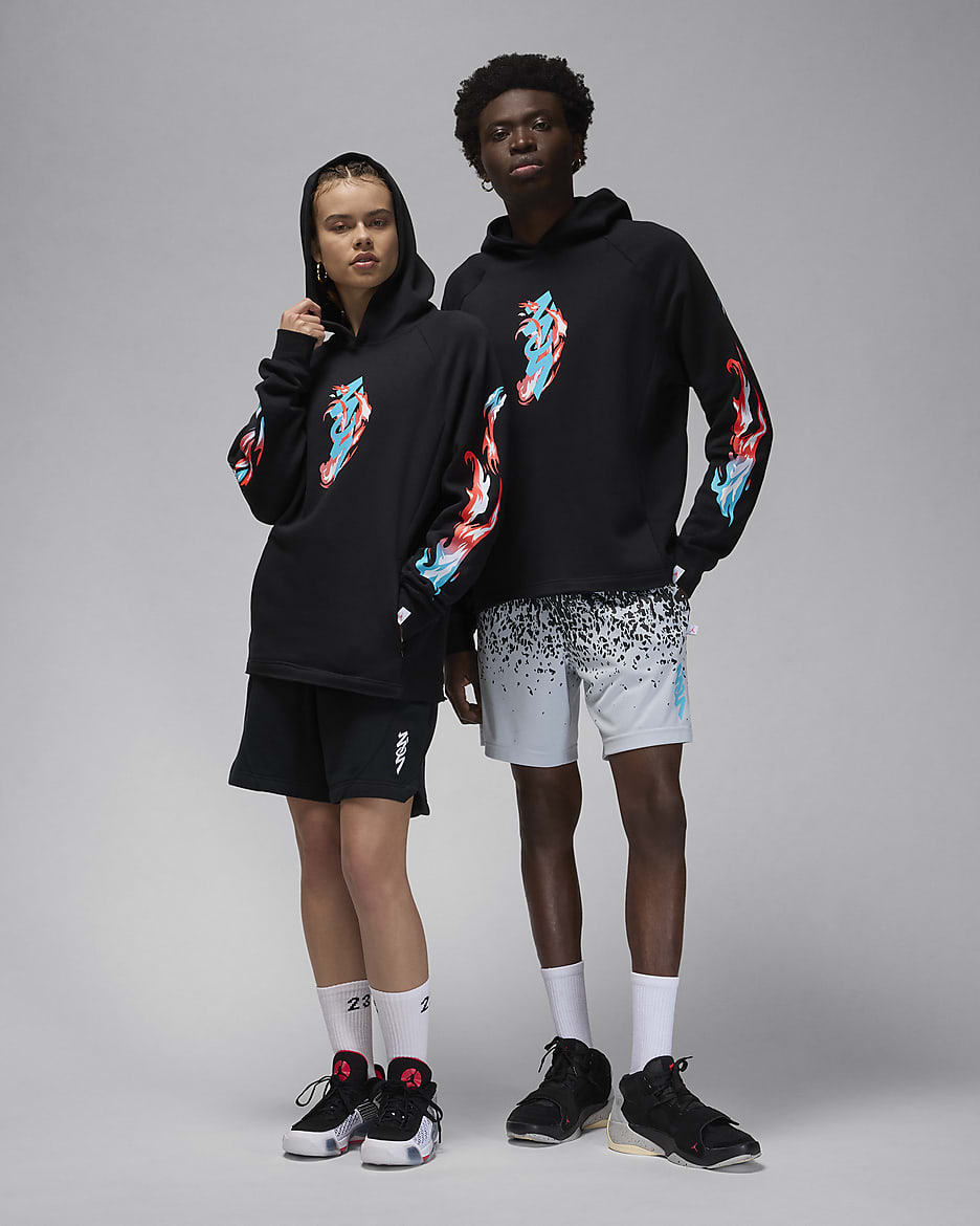 Zion Men s Graphic Fleece Pullover Hoodie. Nike MY